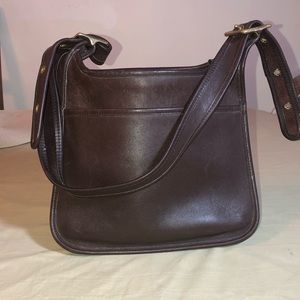 Brown leather Coach Bag